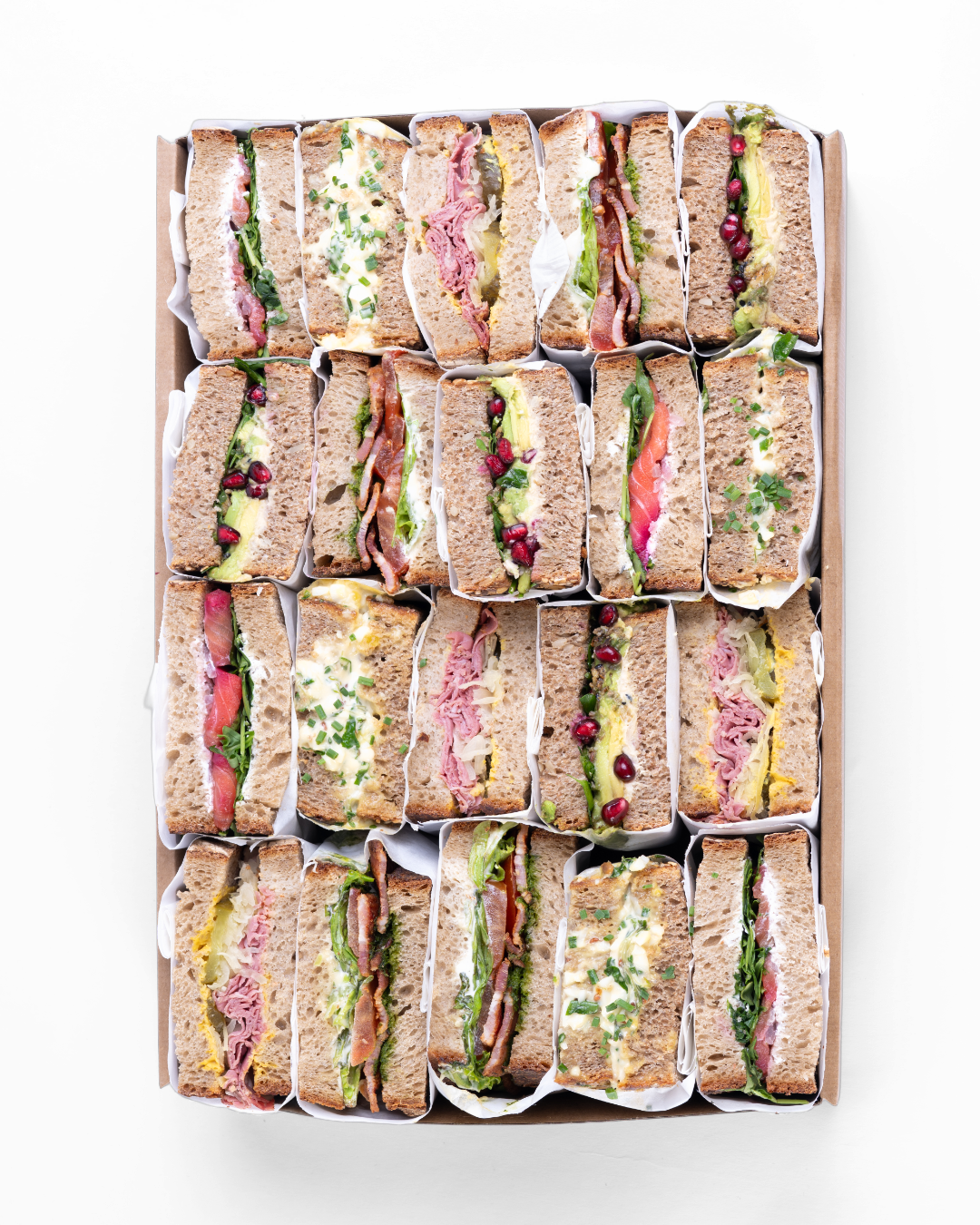 Sourdough Sandwich Platters (per 10p)