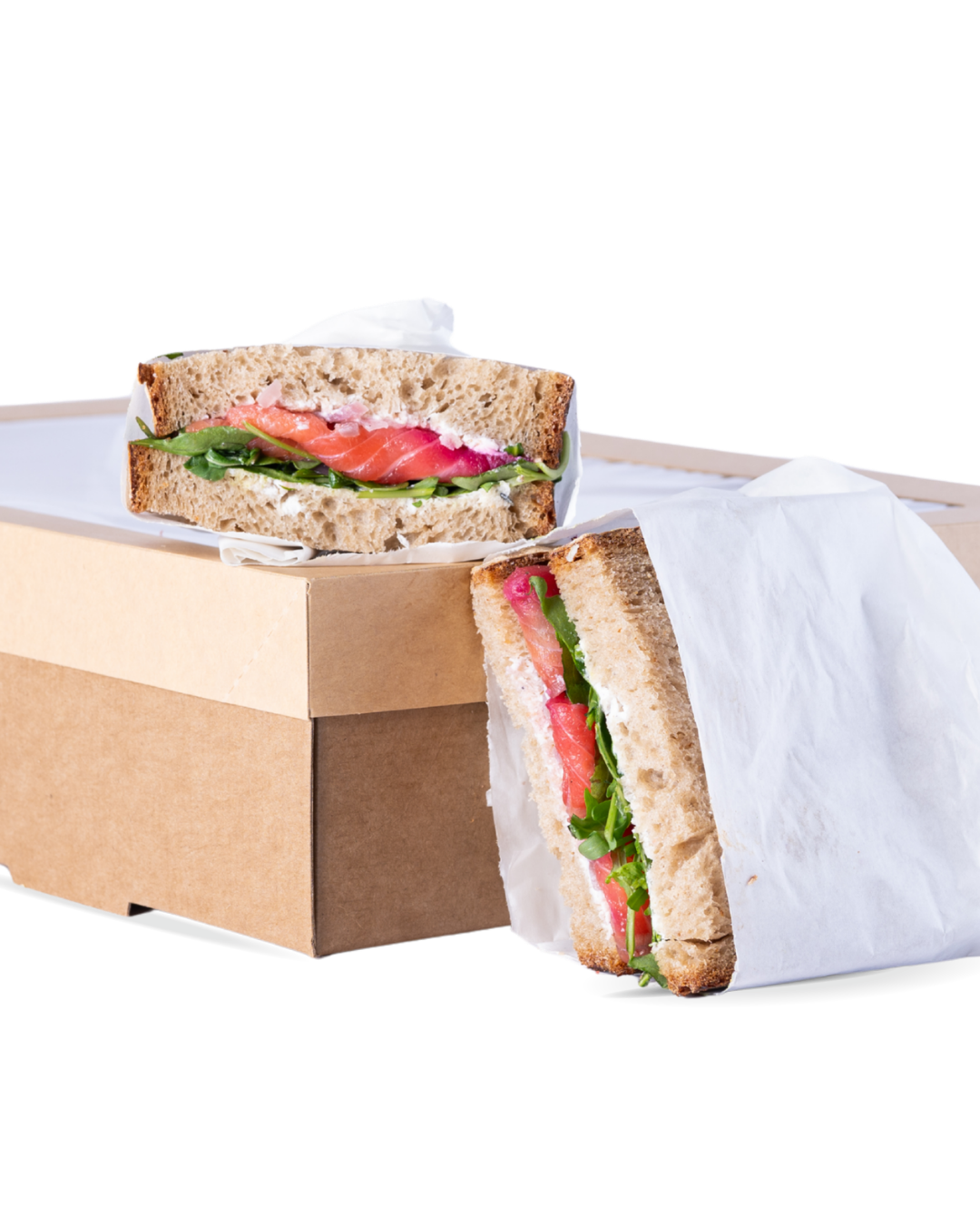 Cured Salmon – Sourdough Box of 10